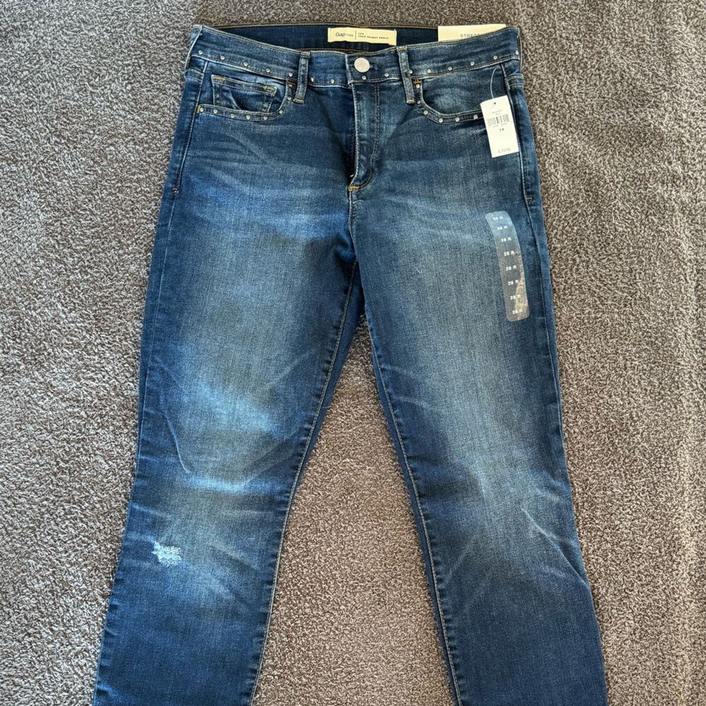 Gap True Skinny Ankle Size 28R NWT